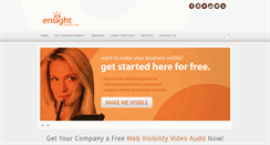 Desktop Screenshot of ensightmarketing.com